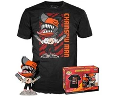 Funko Set figure POP & Tee grandininis pjūklas Man Leaping