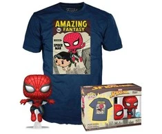Funko Set figure POP & Tee Marvel Spiderman Comic Cover