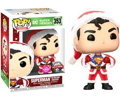 Funko Set figure POP &amp; Tee Back DC Comics Superman Exclusive Flocked