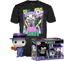 Funko Set figure POP &amp; Tee DC Comics Batman The Joker