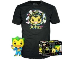 Funko Set figure POP &amp; Tee DC Comics Batman Joker Exclusive