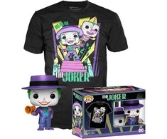 Funko Set figure POP &amp; Tee DC Comics Batman The Joker
