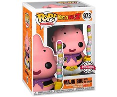 Funko Set figure POP &amp; Tee Dragon Ball Z Majin Buu Exclusive