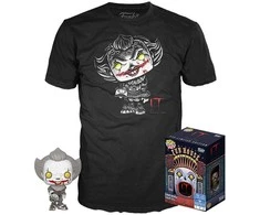 Funko Set figure POP &amp; Tee IT 2 Pennywise Exclusive M