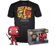 Funko Set figure POP &amp; Tee Marvel Deadpool &amp; Wolverine
