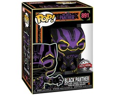 Funko Set figure POP &amp; Tee Marvel Wakanda Forever Juodas Panther Exclusive