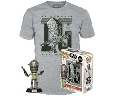 Funko Set figure POP &amp; Tee Star Wars IG-11 With the Child Exclusive
