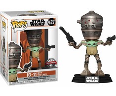 Funko Set figure POP &amp; Tee Star Wars IG-11 With the Child Exclusive M