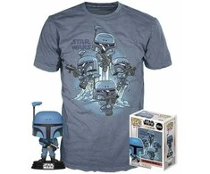 Funko Set figure POP &amp; Tee Star Wars Mandalorian L
