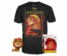 Funko Set POP figure &amp; Tee Disney The Lion King Mufasa
