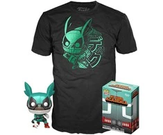 Funko Set POP figure &amp; Tee My Hero Academia Deku with Helmet