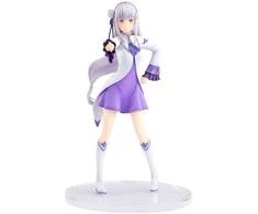 Smile Re:ZERO Starting Life in Another World Emilia statue 17cm