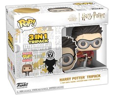 Harry Potter Funko Tripack POP + Mystery Mini + Keychain