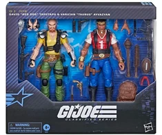Hasbro G.I. Joe Classified Series David Raudona Dog Taputapu &amp; Varujan Taurus Ayvazyan figure 15cm