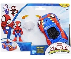 Spidey ir draugų transporto priemonė ir figūrėlė 7,6 cm - Spidey