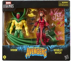 Hasbro Marvel Legends Series Avengers Earts Mightiest Heroes Vision and Scarlet Witch pack 2 figures 15cm