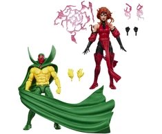 Hasbro Marvel Legends Series Avengers Earts Mightiest Heroes Vision and Scarlet Witch pack 2 figures 15cm
