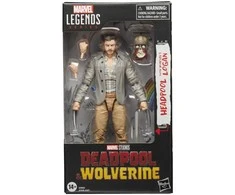 Hasbro Marvel Legends Series Deadpool &amp; Wolverine - Headpool with Marvels Logan figure 15cm