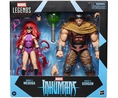 Hasbro Marvel Legends Series Inhumans Medusa &amp; Gorgon pack 2 figures
