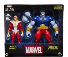 Hasbro Marvel Legends Series Starfox &amp; Champion of the Universe pack 2 figures 15cm