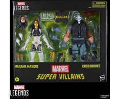 Hasbro Marvel Legends Series Super Villains Madame Masque &amp; Crossbones pack 2 figures 15cm