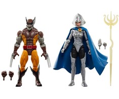 Hasbro Marvel Legends Series Wolverine &amp; Lilandra Neramani pack figures 15cm