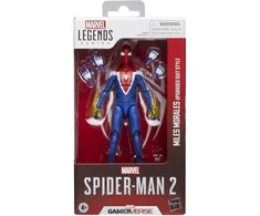 Hasbro Marvel Legends Spider-Man 2 Miles Morales Upgraded Suit figure 15cm
