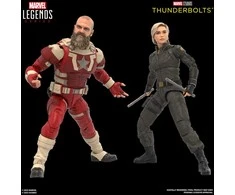 Hasbro Marvel Legends Thunderbolts Yelena Belova &amp; Raudona Guardian pack 2 figures