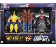 Hasbro Marvel Legends Wolverine &amp; Sidabrinis Samurai Gameverse pack 2 figures 15cm