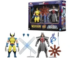 Hasbro Marvel Legends Wolverine &amp; Sidabrinis Samurai Gameverse pack 2 figures 15cm