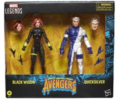 Hasbro Marvel The Avengers Juodas Widow and Quicksilver set of 2 figures 15cm