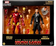 Hasbro Marvel The Invencible Iron Man - Iron Man Extremis &amp; Marvels Mandarin blister 2 figures 15cm