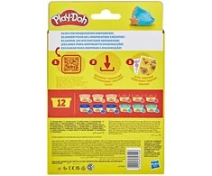PLAY-DOH Mini indelių rinkinys, 12 vnt.