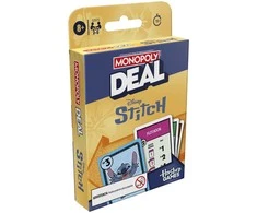Hasbro Spanish Disney Stitch Monopoly Deal game