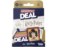 Hasbro Spanish Harry Potter Monopoly Deal game