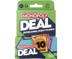 Hasbro Spanish Monopoly Deal game