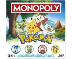 Hasbro Spanish Monopoly Pokemon board game