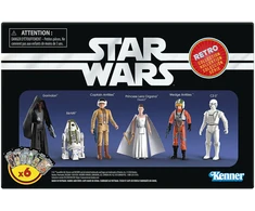Hasbro Star Wars: A New Hope Retro Collection set 6 figures 9,5cm