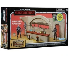 Hasbro Star Wars Mandalorian Nevarro Cantina + Imperial Death Trooper figure set
