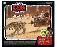 Hasbro Star Wars Orray y Geonosian Picador figure 9,5cm