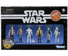 Hasbro Star Wars set 6 figures 9,5cm