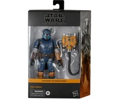 Kolekcionuojama figūrėlė - Hasbro Star Wars The Juodas Series Paz Vizsla veiksmo figūra