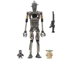 Hasbro Star Wars The Mandalorian IG-12 Grogu &amp; Anzellan figure 9,5cm
