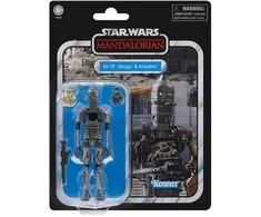 Hasbro Star Wars The Mandalorian IG-12 Grogu &amp; Anzellan figure 9,5cm