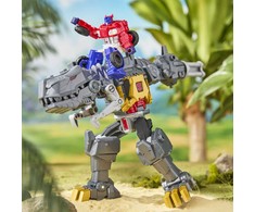 TRANSFORMERS TRANSFORMERIAI Cyberworld figūrėlė Chomp ir Battle Grimlock, 25 cm