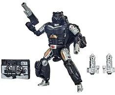 Hasbro Transformers War From Cybertron Covert Agent Ravage + Decepticon Forever Ravage figures set 15cm
