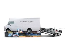 Jada Toys Back to the Future 40th Anniversary Time Machine Hollywood Rides Dlorean replica