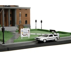 Jada Toys Back To The Future Hill Valley Courthouse Square diorama replica