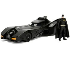 SIMBA JADA Batman Batmobil metal 1989 1:24+fig 939826031