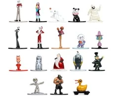 Jada Toys Disney Nightmare Before Christmas metalfigs pack 18 figures 4cm